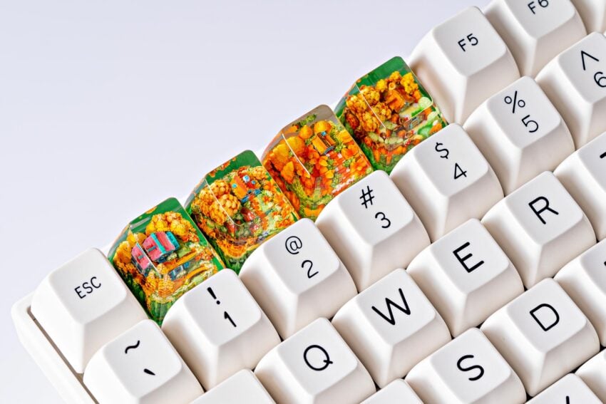 jelly key timber haven custom keycaps 304