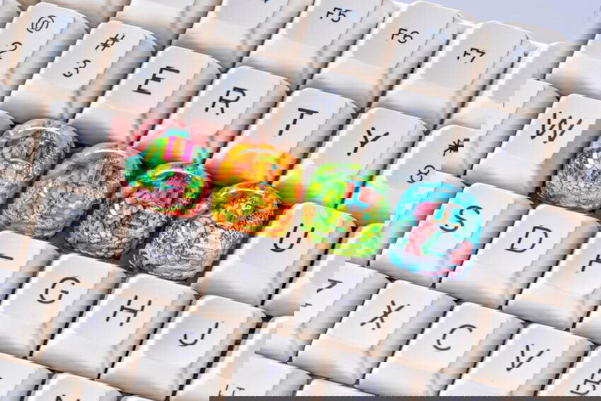 jelly key timber haven custom keycaps 306