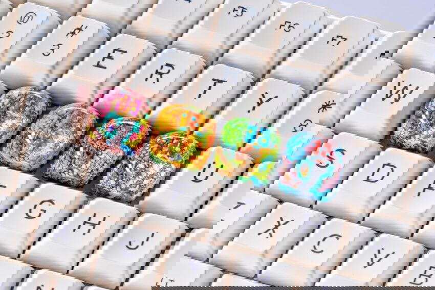 jelly key timber haven custom keycaps 309