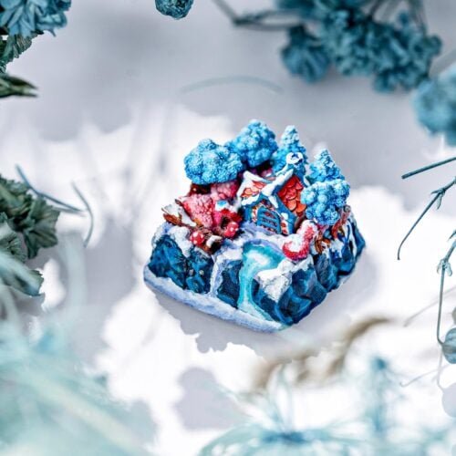 jelly key timber haven custom keycaps 6523