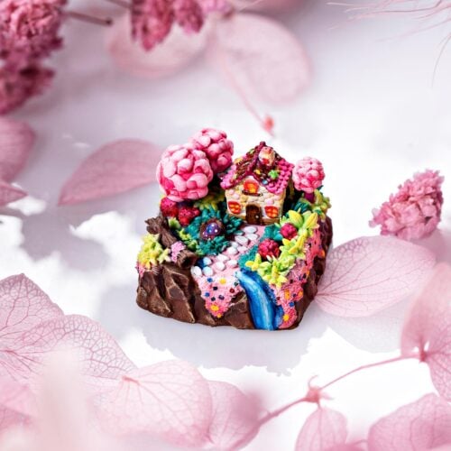 jelly key timber haven custom keycaps 6528