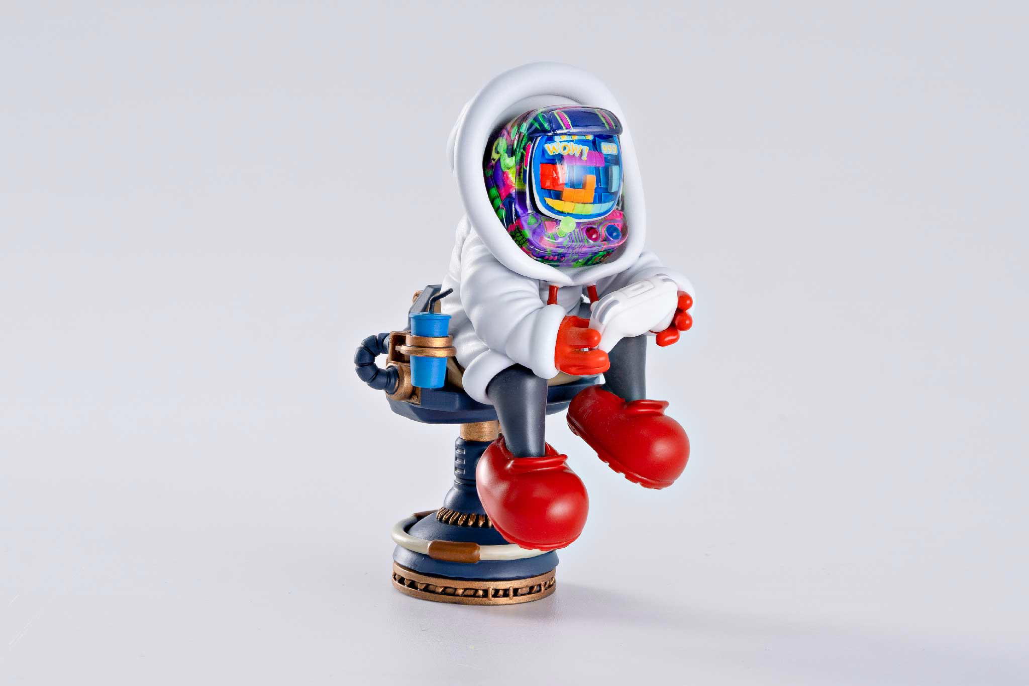 arcade cabinets series – stand boy art toy