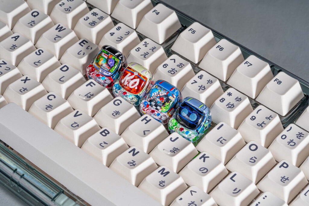 Arcade Cabinets - Virtual Frontier artisan keycaps