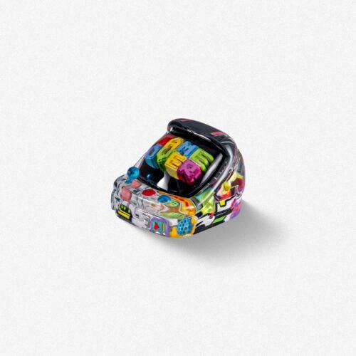 jelly key retrotv arcade cabinet custom keycaps 0133