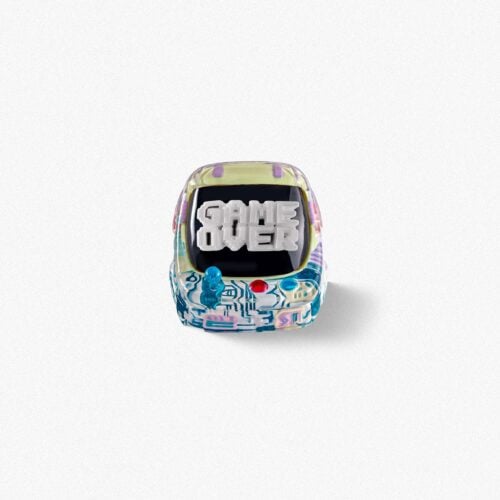 jelly key retrotv arcade cabinet custom keycaps 0186