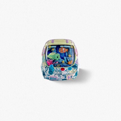 jelly key retrotv arcade cabinet custom keycaps 0194