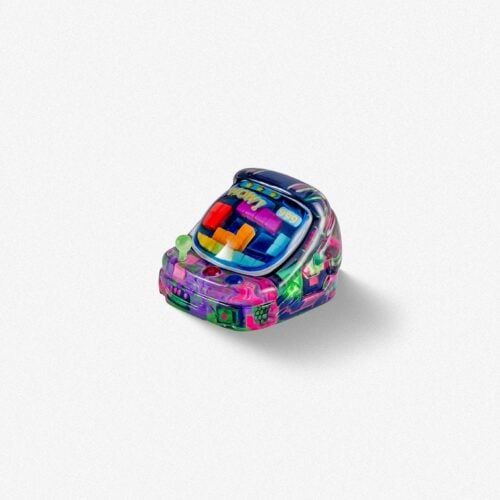 jelly key retrotv arcade cabinet custom keycaps 0229