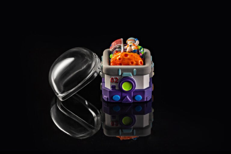 jellykey crystal veil astro custom keycaps 000107