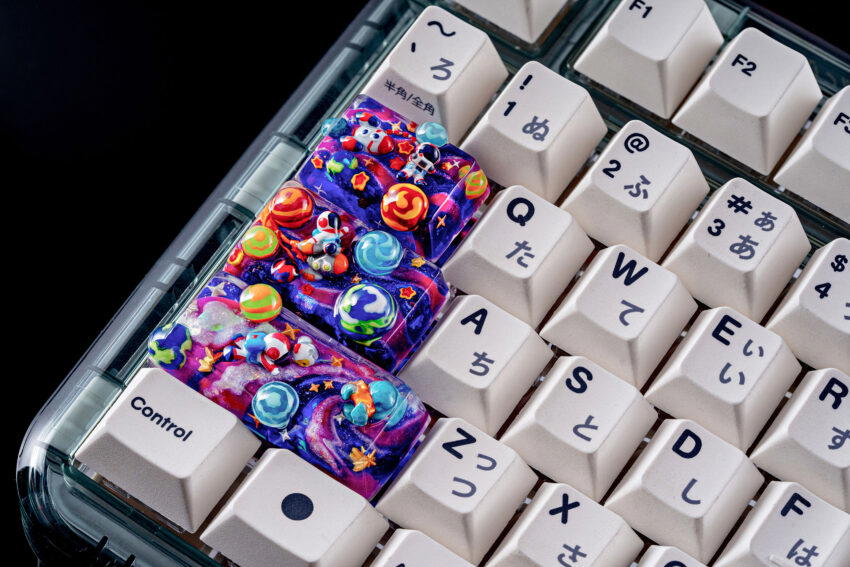 jellykey crystal veil astro custom keycaps 0001012