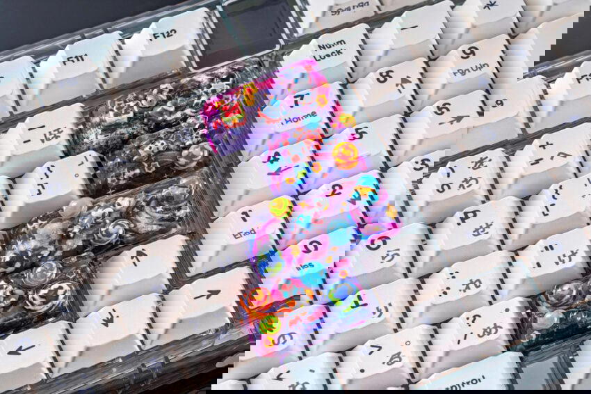 jellykey crystal veil astro custom keycaps 0001016