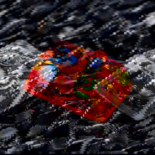 jellykey crystal veil astro custom keycaps 121