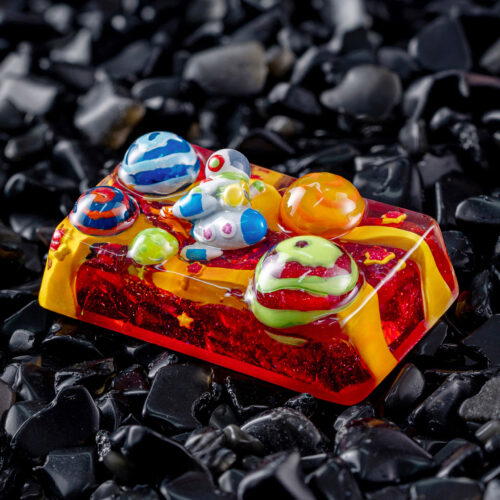 jellykey crystal veil astro custom keycaps 122