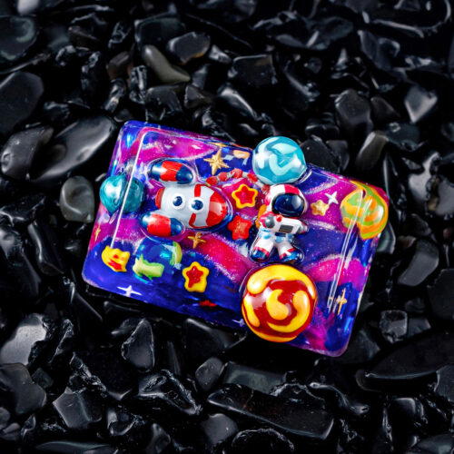 jellykey crystal veil astro custom keycaps 211