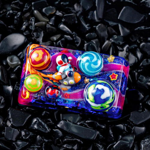 jellykey crystal veil astro custom keycaps 212