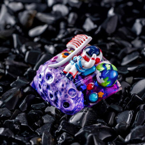 jellykey crystal veil astro custom keycaps 220