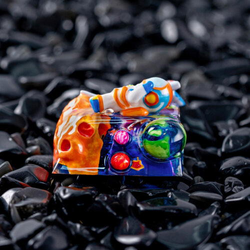 jellykey crystal veil astro custom keycaps 300