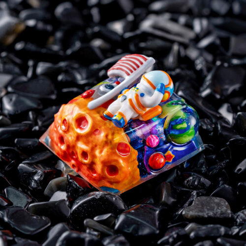 jellykey crystal veil astro custom keycaps 320