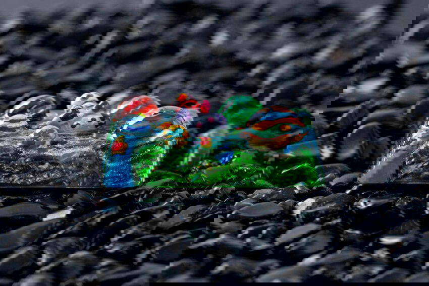 jellykey crystal veil astro custom keycaps 402