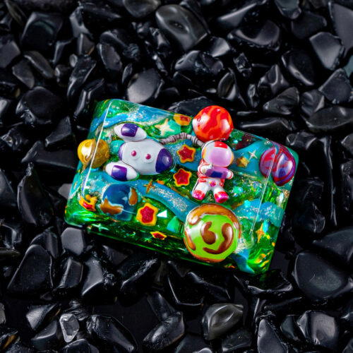 jellykey crystal veil astro custom keycaps 411