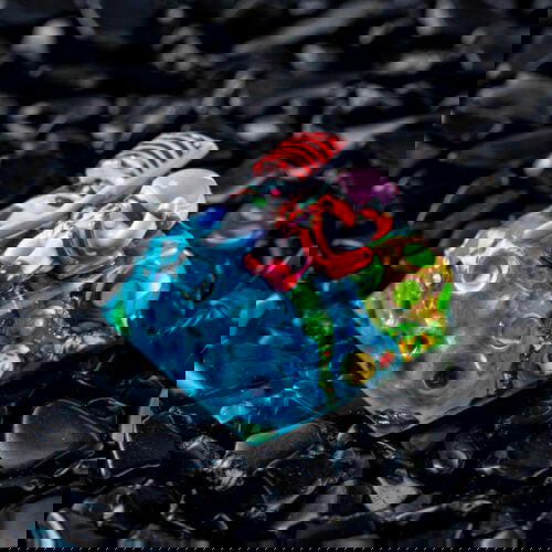 jellykey crystal veil astro custom keycaps 420