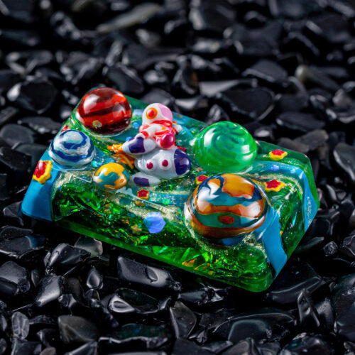 jellykey crystal veil astro custom keycaps 422