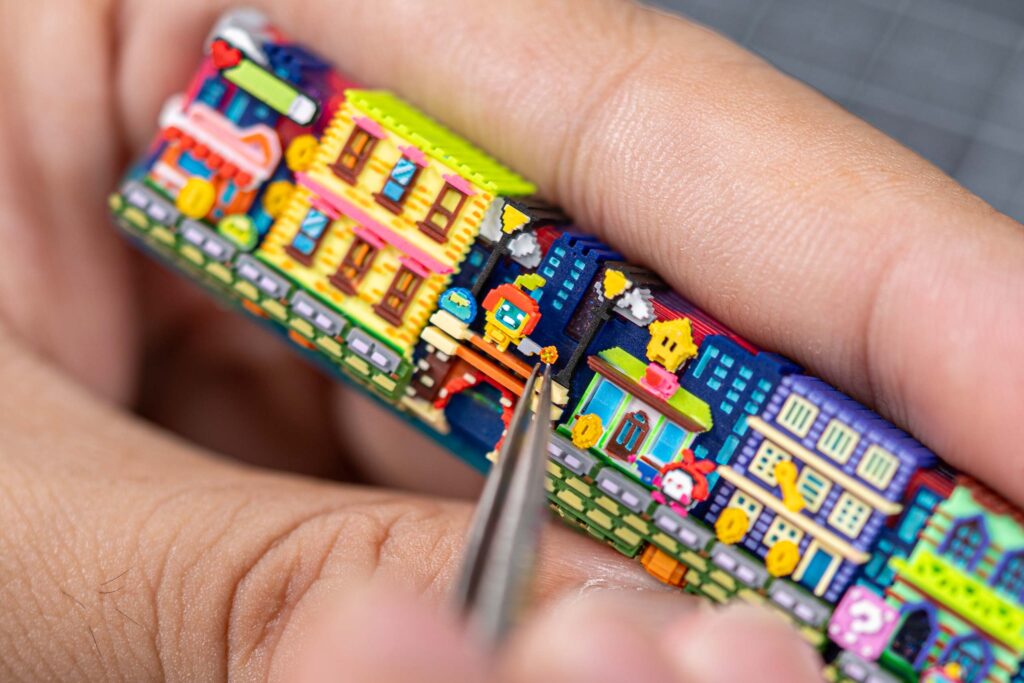 jellykey 8bit series 5 custom keycaps 048