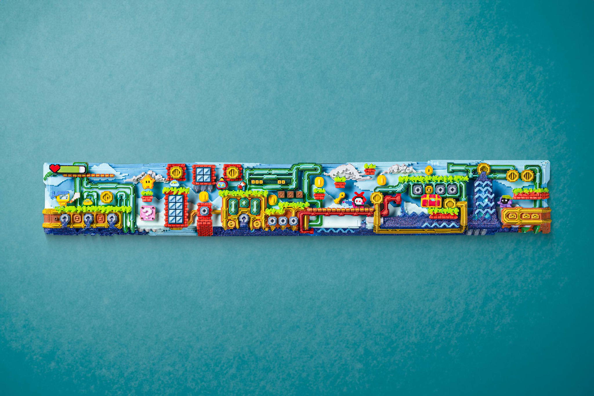 jellykey 8bit series 5 custom keycaps 052