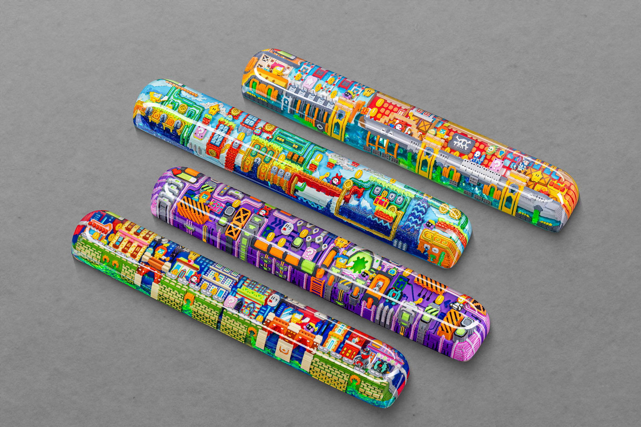 jellykey 8bit series 5 custom keycaps 556