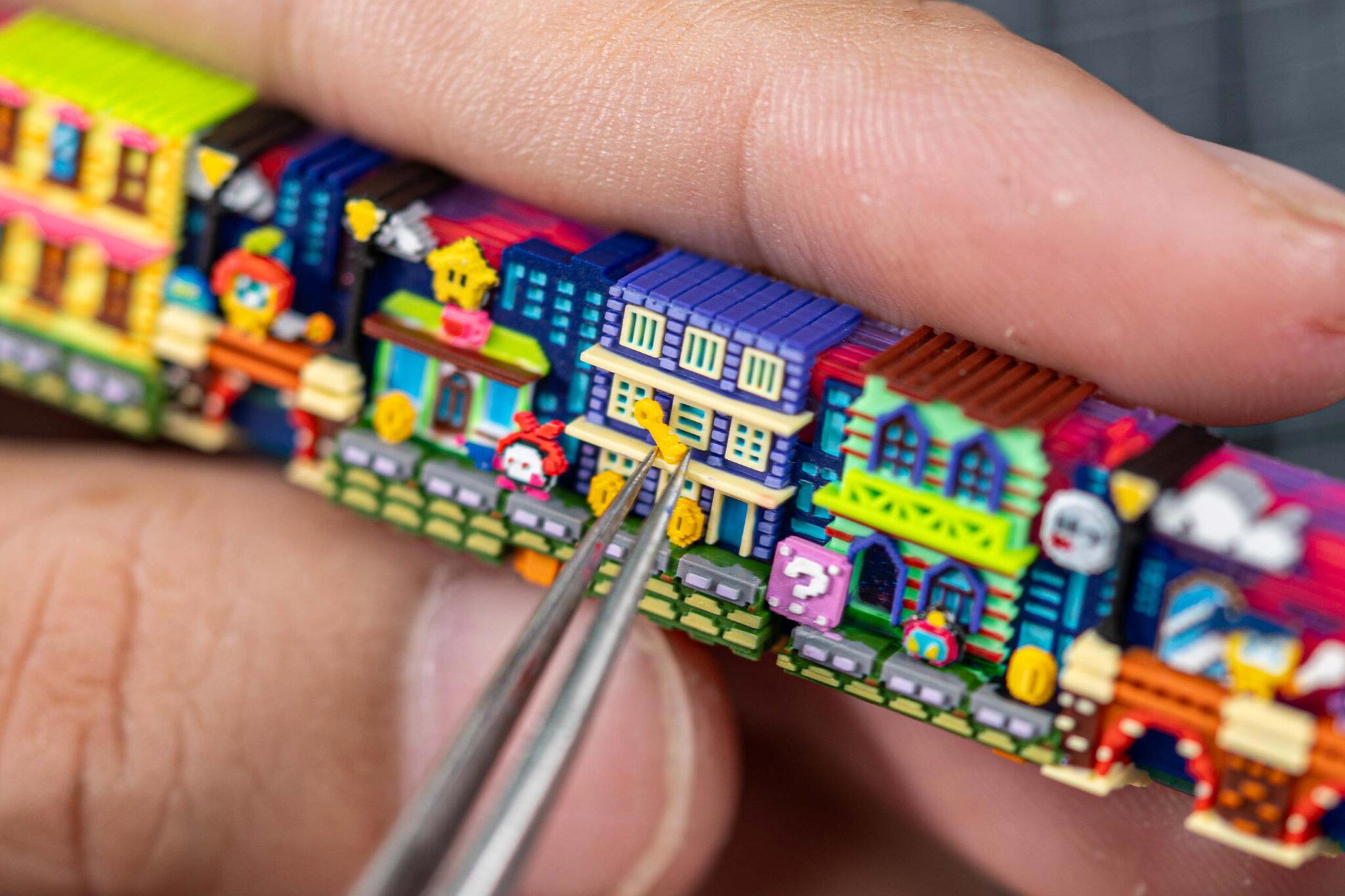 jellykey 8bitv series custom keycaps 0783