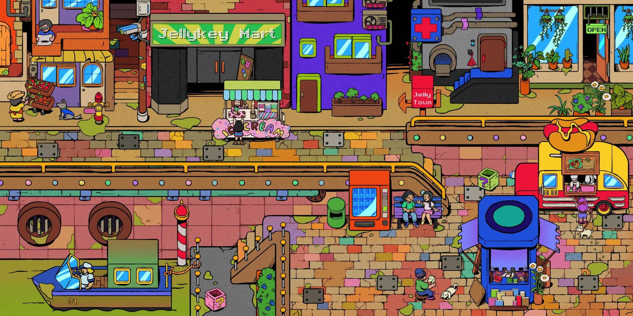 jellykey 8bitv series custom keycaps 0807