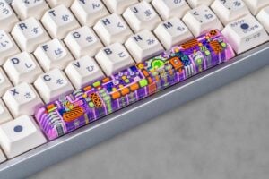 jellykey 8bitv series custom keycaps 0825