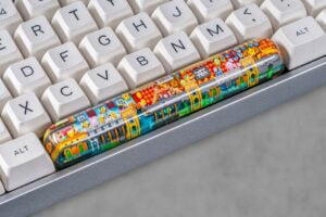 jellykey 8bitv series custom keycaps 0829