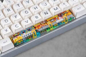 jellykey 8bitv series custom keycaps 0832