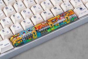 jellykey 8bitv series custom keycaps 0835