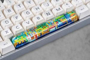 jellykey 8bitv series custom keycaps 0838