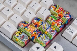 jellykey 8bitv series custom keycaps 0839