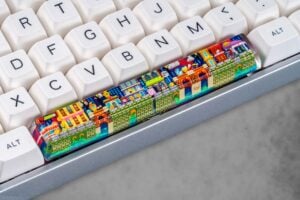 jellykey 8bitv series custom keycaps 0848