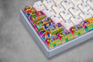 jellykey 8bitv series custom keycaps 0850