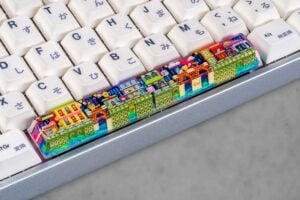 jellykey 8bitv series custom keycaps 0851