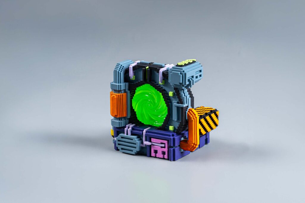 jellykey 8bitv series custom keycaps 0854