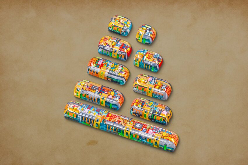 jellykey 8bitv series custom keycaps 1252