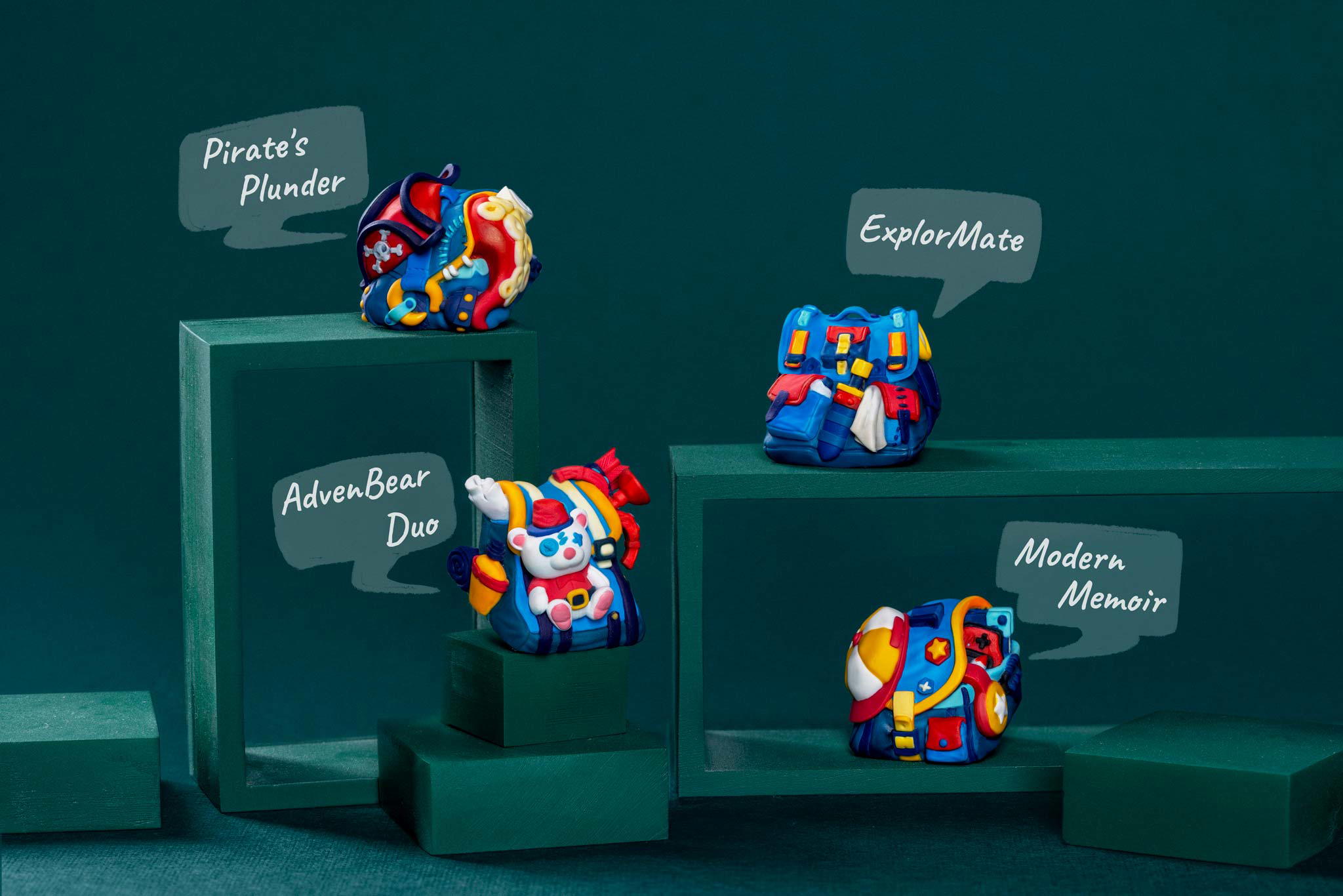 enchanted expedition artisan keycaps