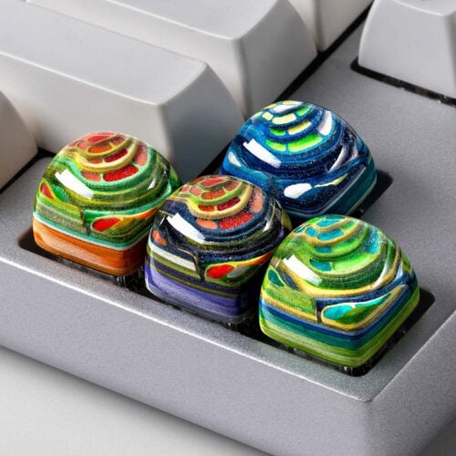 artifact series savanna artisan keycaps