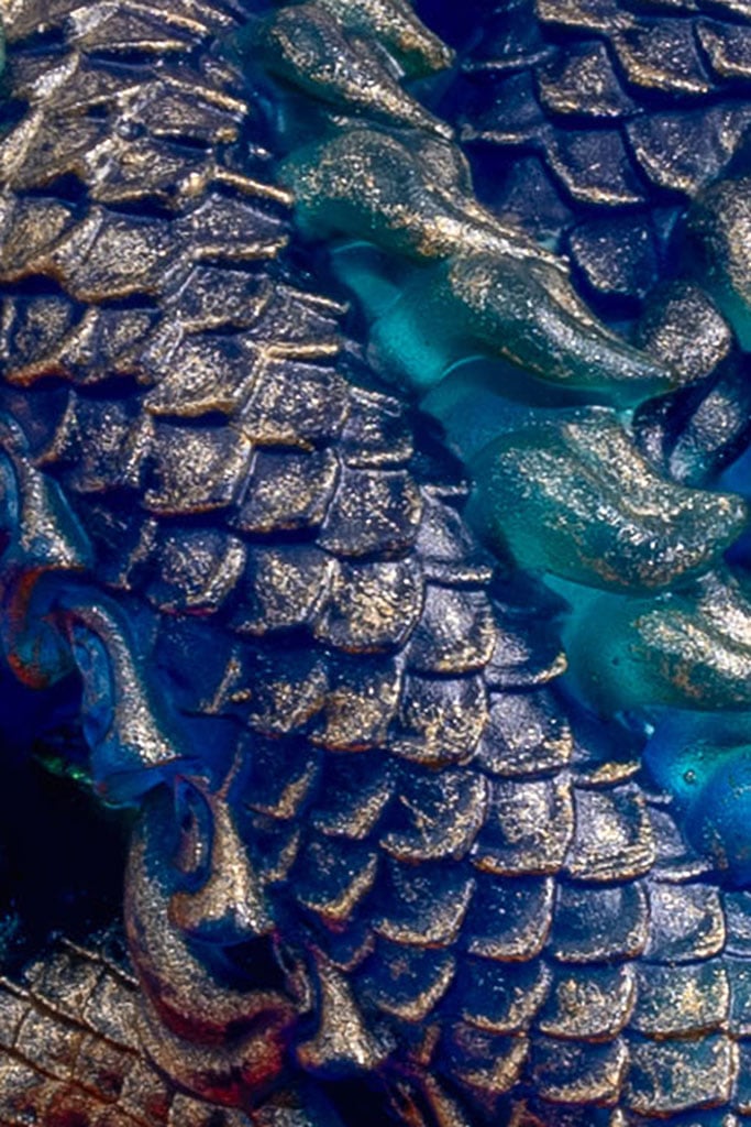 dragon sigil artisan keycap