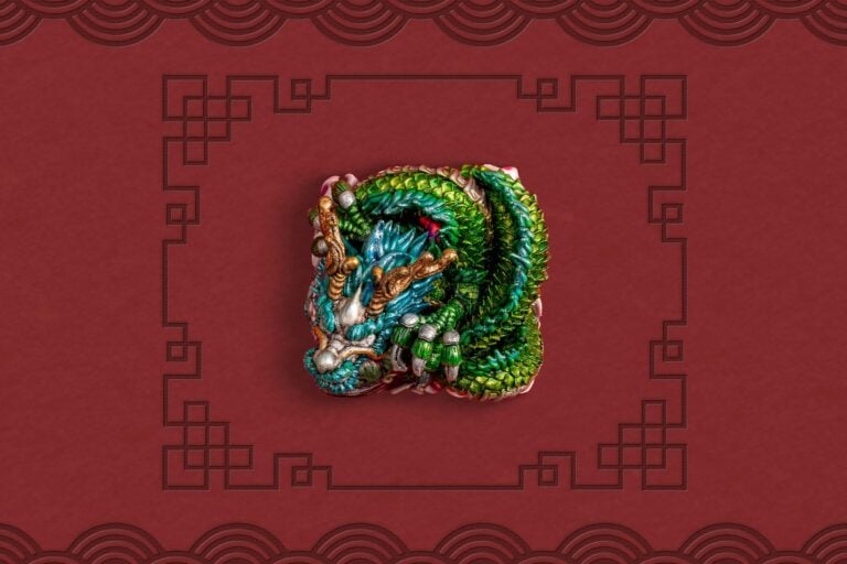 jellykey dragon sigil custom keycaps 209