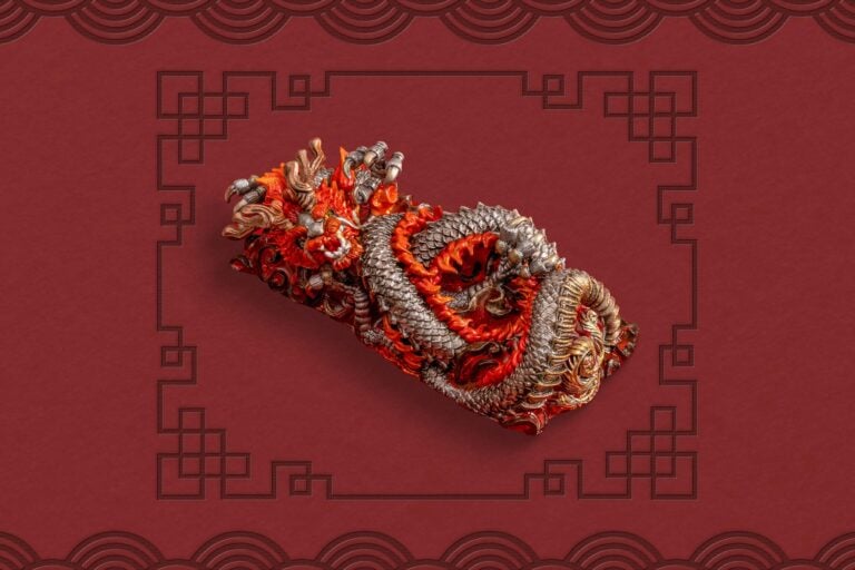 jellykey dragon sigil custom keycaps 214