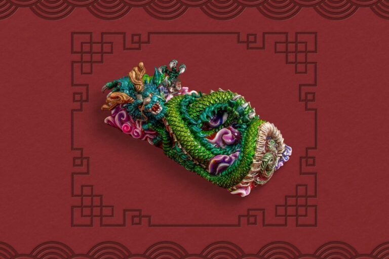 jellykey dragon sigil custom keycaps 216