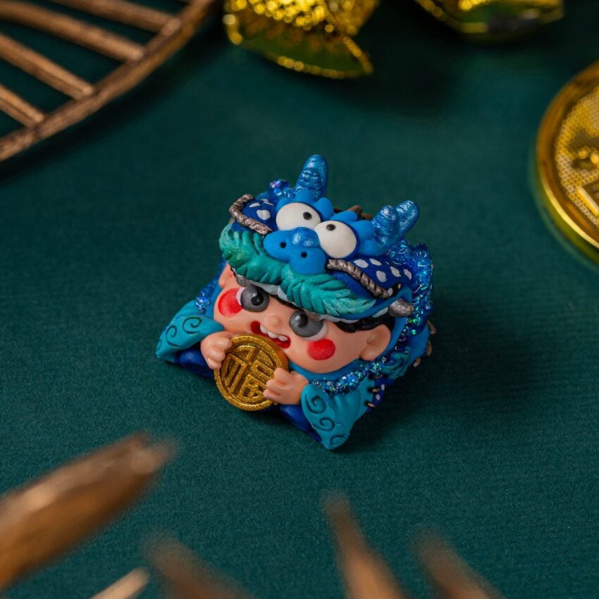 jellykey raffle custom keycaps the year of the dragon 202