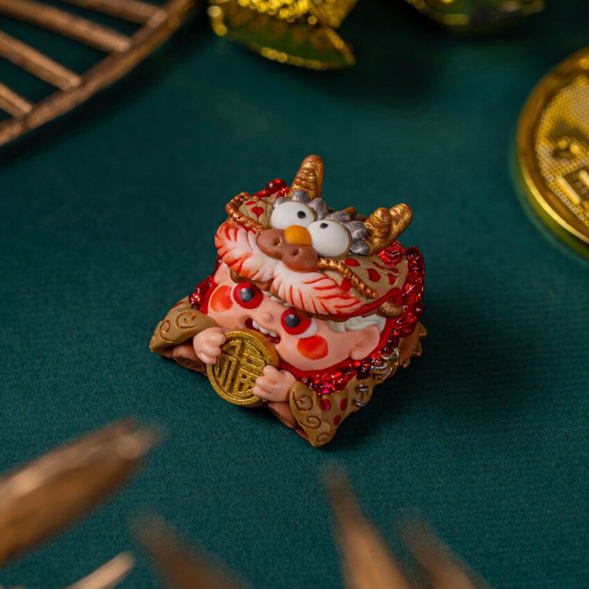 jellykey raffle custom keycaps the year of the dragon 204