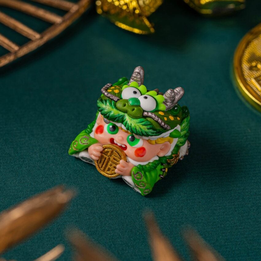 jellykey raffle custom keycaps the year of the dragon 225